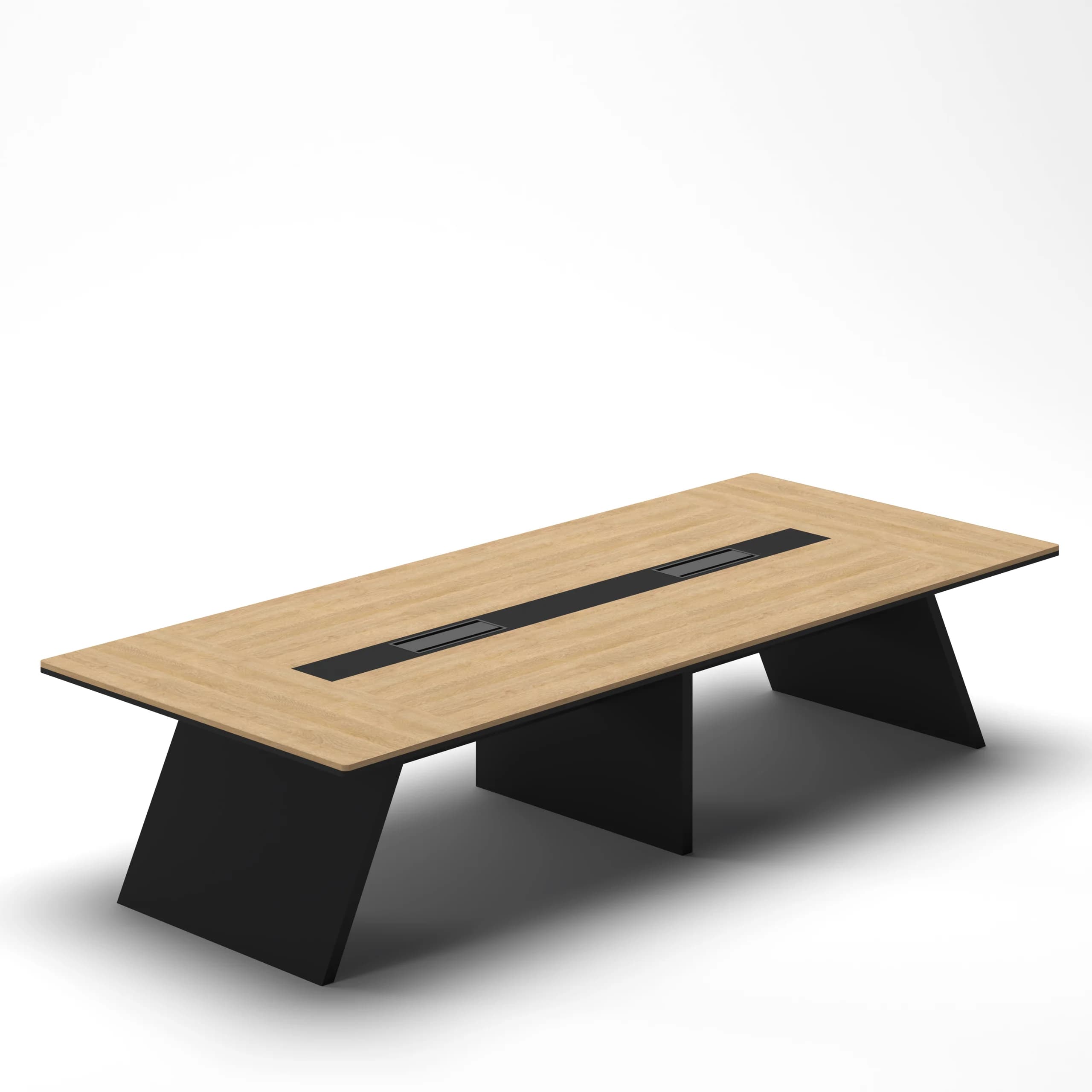 Prism Meeting Table Large Oak
