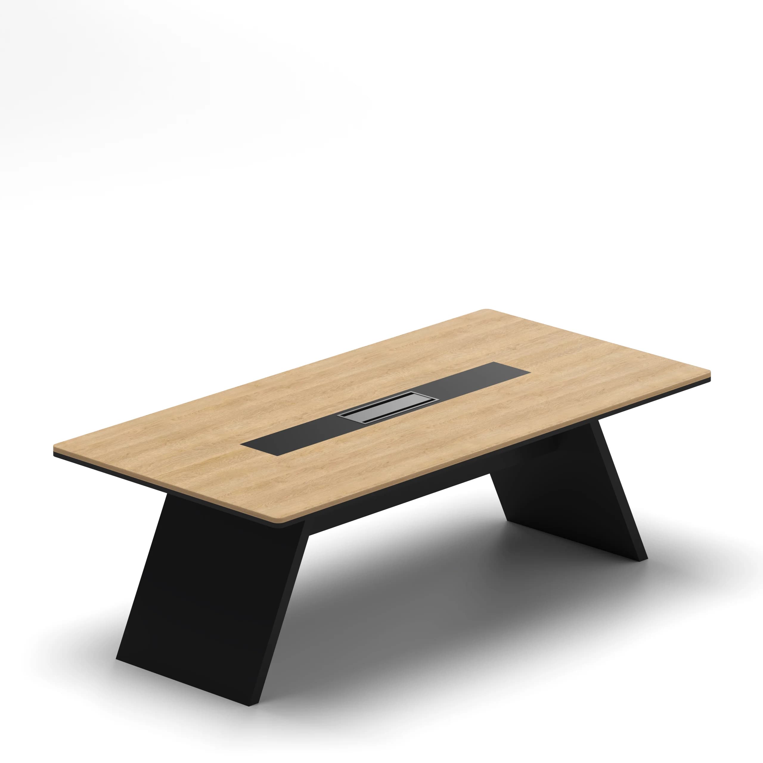Prism Meeting Table Medium Oak